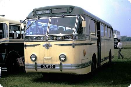 Warwickshire Miners - Leyland Royal Tiger - GJT 29 Warwickshire Miners - Leyland Royal Tiger - GJT 29