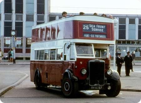 Portsmouth Corporation - Leyland Titan - RV 6358/67 - 5/7