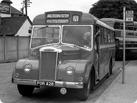 Aldershot & District - Dennis Falcon P5 - POR 428 - 282 Aldershot & District - Dennis Falcon P5 - POR 428 - 282