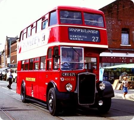 Keighley - West Yorkshire - Bristol K5G - CWX 671 - KDG 26 Keighley - West Yorkshire - Bristol K5G - CWX 671 - KDG 26